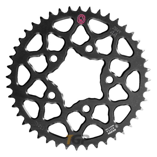 Sitta GP Aluminium pignon BMW HP roue forgée HP4 et HP4 Race (204Y-HR20GP) – 37-47 dents, division 520