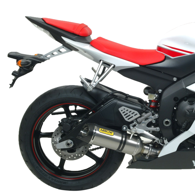 Arrow Slip-On Thunder Titane Yamaha YZF-R6 Rj15 (08-16) 71701PK