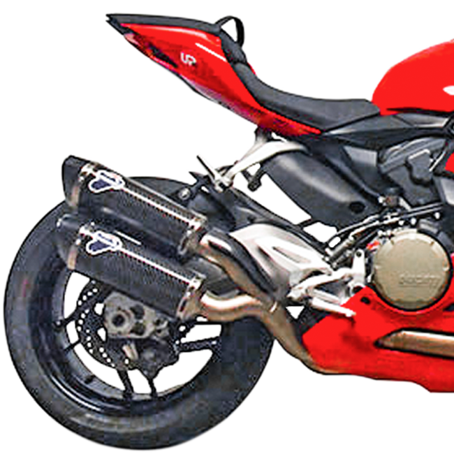 Silencieux Termignoni Slip-On Force Carbon pour Ducati Panigale 959 (16-19) D16908040ICC