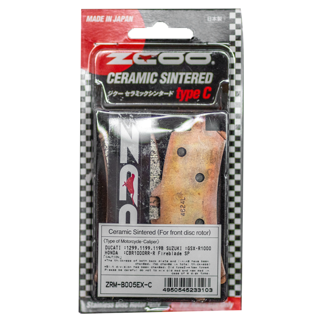 ZCOO B005 EXC Endurance Racing-plaquettes de frein pour Brembo M4/M50 et GP4-RX | B005EXC