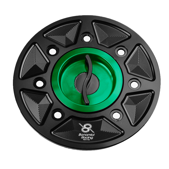 Bouchon de réservoir avec système de verrouillage rapide Bonamici Racing Kawasaki ZX-4RR (23-25) FC170