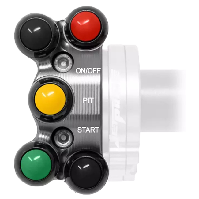 Interrupteur de guidon pour JetPrime JP ACC 127 poignée de gaz Honda CBR 1000 RR-R SC82 (20-25) JP PLDR 127