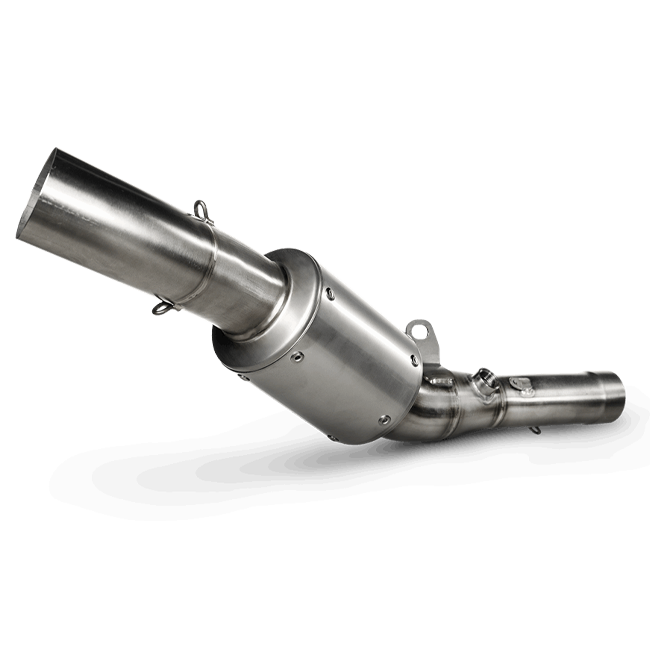 Akrapovic tuyau intermédiaire Track Day en acier inoxydable Kawasaki ZX-6R (23-25) L-K6R13