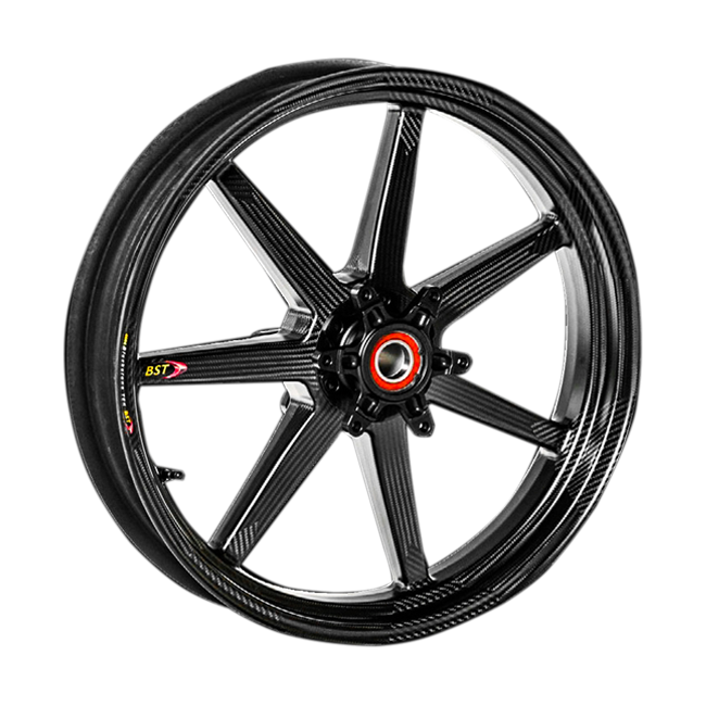 Jante avant en carbone BST MAMBA 7 TEK pour BMW M1000RR K66 (21-25)