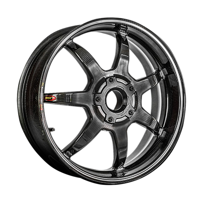 Jante arrière en carbone BST MAMBA 7 TEK pour Ducati Panigale V4/S/R (18-24)