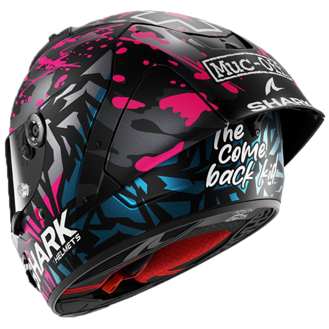 Casque Shark Aeron GP FIM 1 Racing Réplique Scott Redding 2025