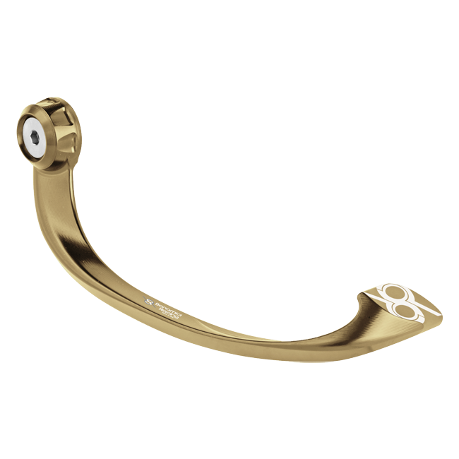 Garde de levier de frein en aluminium EVO – protection de levier de frein pour OE Yamaha YZF-R6 (06-25) Bonamici Racing LPRR2