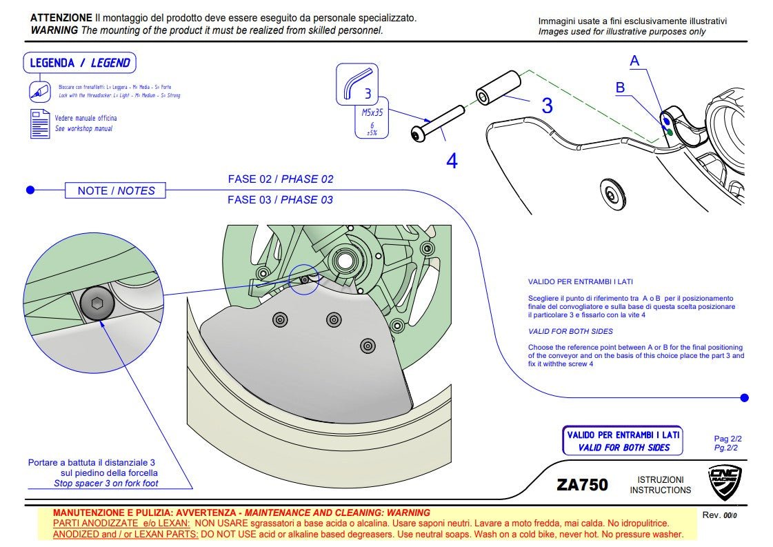 Freins à disque en carbone refroidissement conduits d'air GP Evo Pramac Racing Ducati Panigale 1199/S/R (12-17)