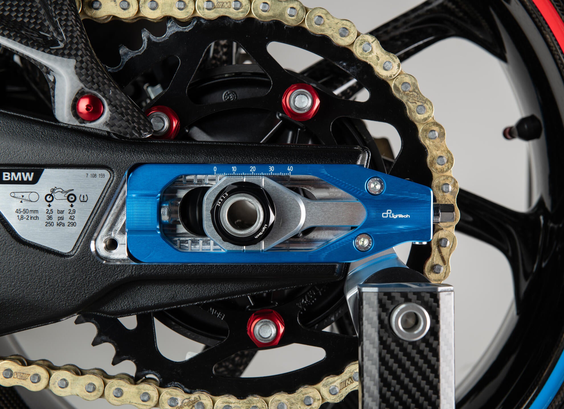 Tendeur de chaîne LighTech BMW S1000RR K67 (19-25) TEBM003