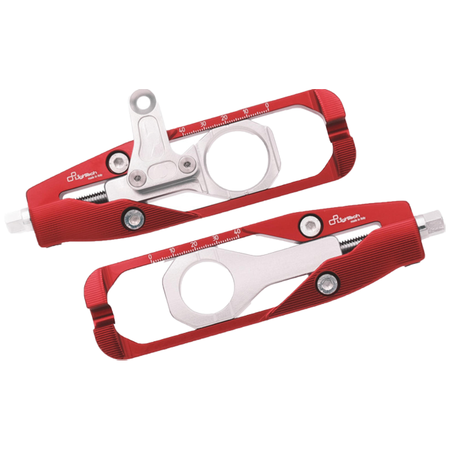 Tendeur de chaîne avec support d'étrier de frein Track-Use LighTech Yamaha R6 RJ27 (17-25) TEYA008