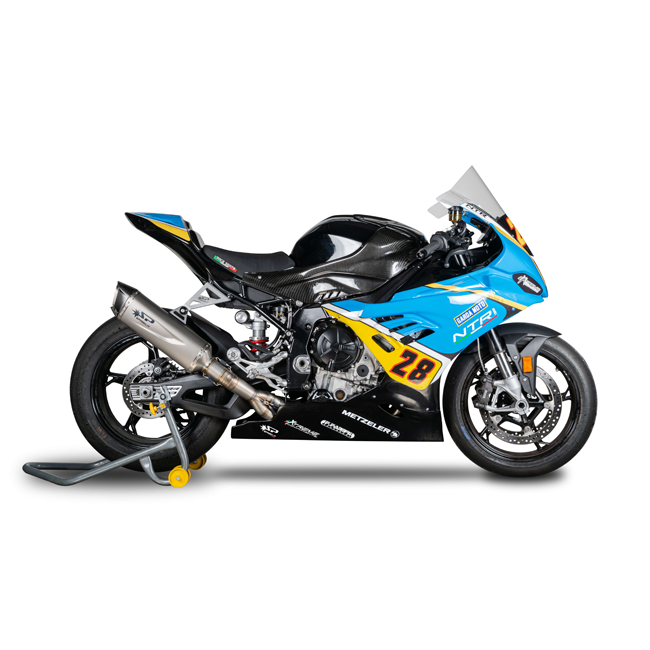 Système d'échappement complet en acier inoxydable BMW M1000RR K66 (21-25) GBM8824T