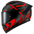 Casque Suomy TX-Pro Carbon Advance Rouge Fluo K6TX0003