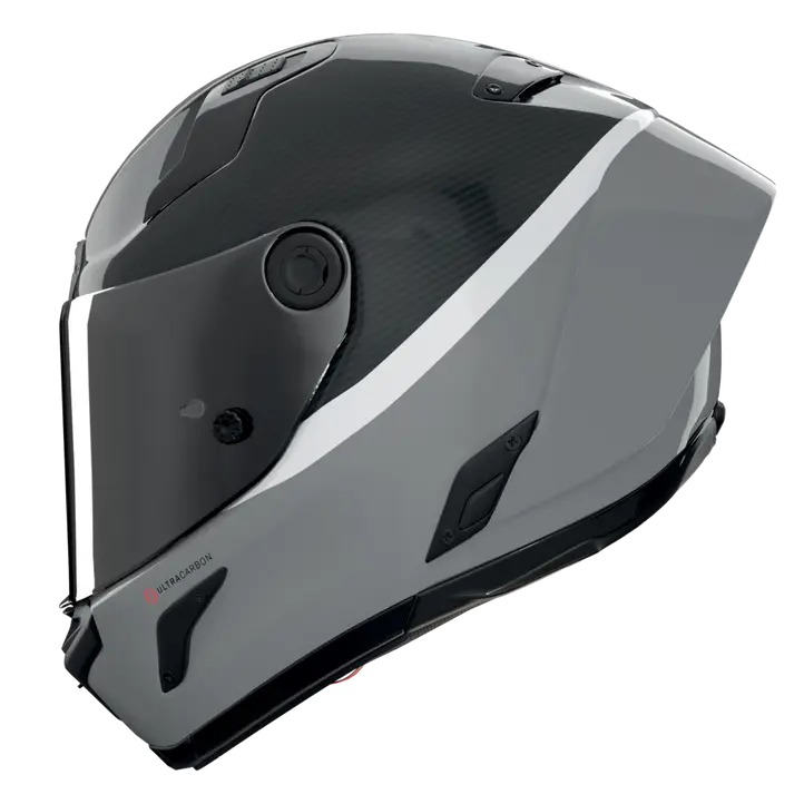 Casque Nolan X-804 RS Ultra Carbon D.O.C. Gris Fini Brillant 358