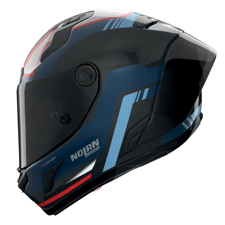 Casque Nolan X-804 RS Ultra Carbon Piega Bleu Foncé/Bleu/Rouge 366
