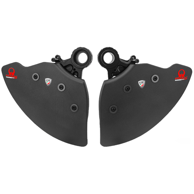 Freins à disque en carbone refroidissement conduits d'air GP Evo Pramac Racing Ducati Panigale 1199/S/R (12-17)