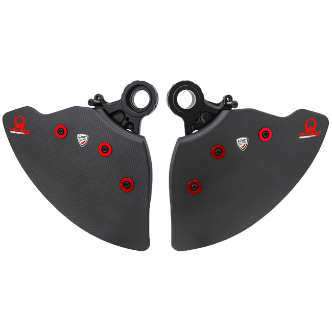 Freins à disque en carbone refroidissement conduits d'air GP Evo Pramac Racing Ducati Panigale 1199/S/R (12-17)