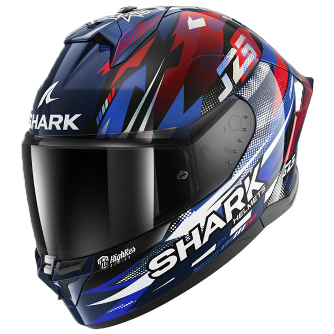 Casque Shark Skwal Cup Réplica Johann Zarco 2025 HE6530