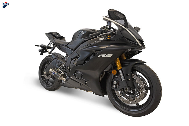 Kit d'échappement Termignoni Slip-On GP-Classic pour Yamaha YZF-R6 (06-25)