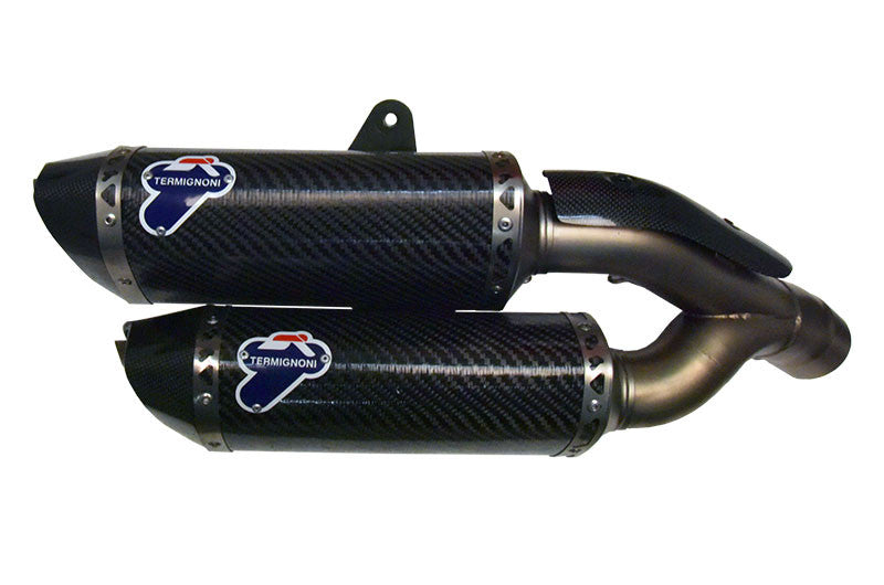 Silencieux Termignoni Slip-On Force Carbon pour Ducati Panigale 959 (16-19) D16908040ICC