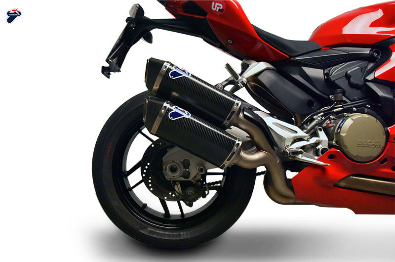 Silencieux Termignoni Slip-On Force Carbon pour Ducati Panigale 959 (16-19) D16908040ICC