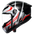 AGV K6 S Helm Karve Matt noir / blanc / rouge | 2118395001025