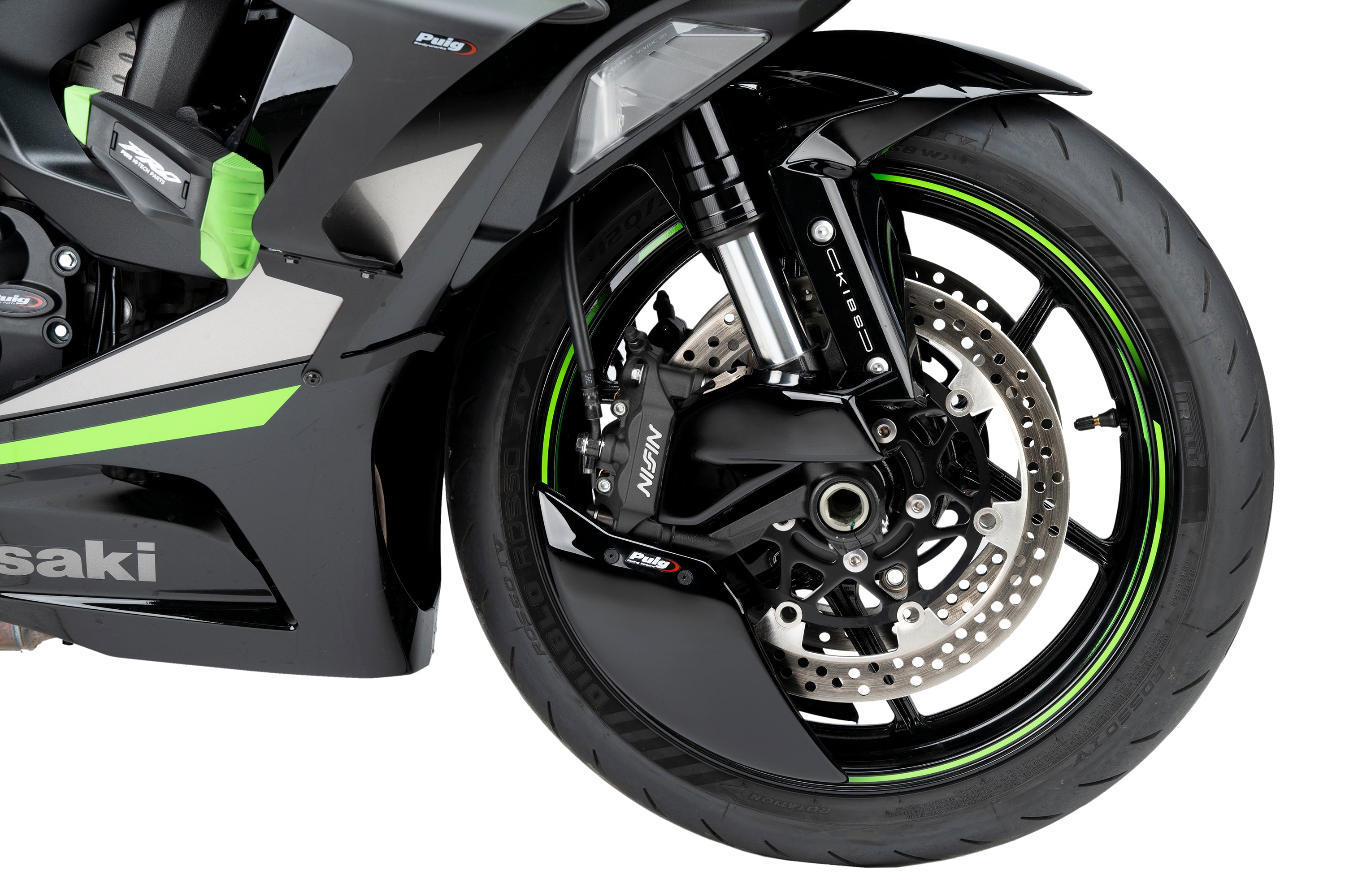 Étriers de frein Refroidissement Air Ducts Puig Kawasaki ZX-6 R (24-25) 