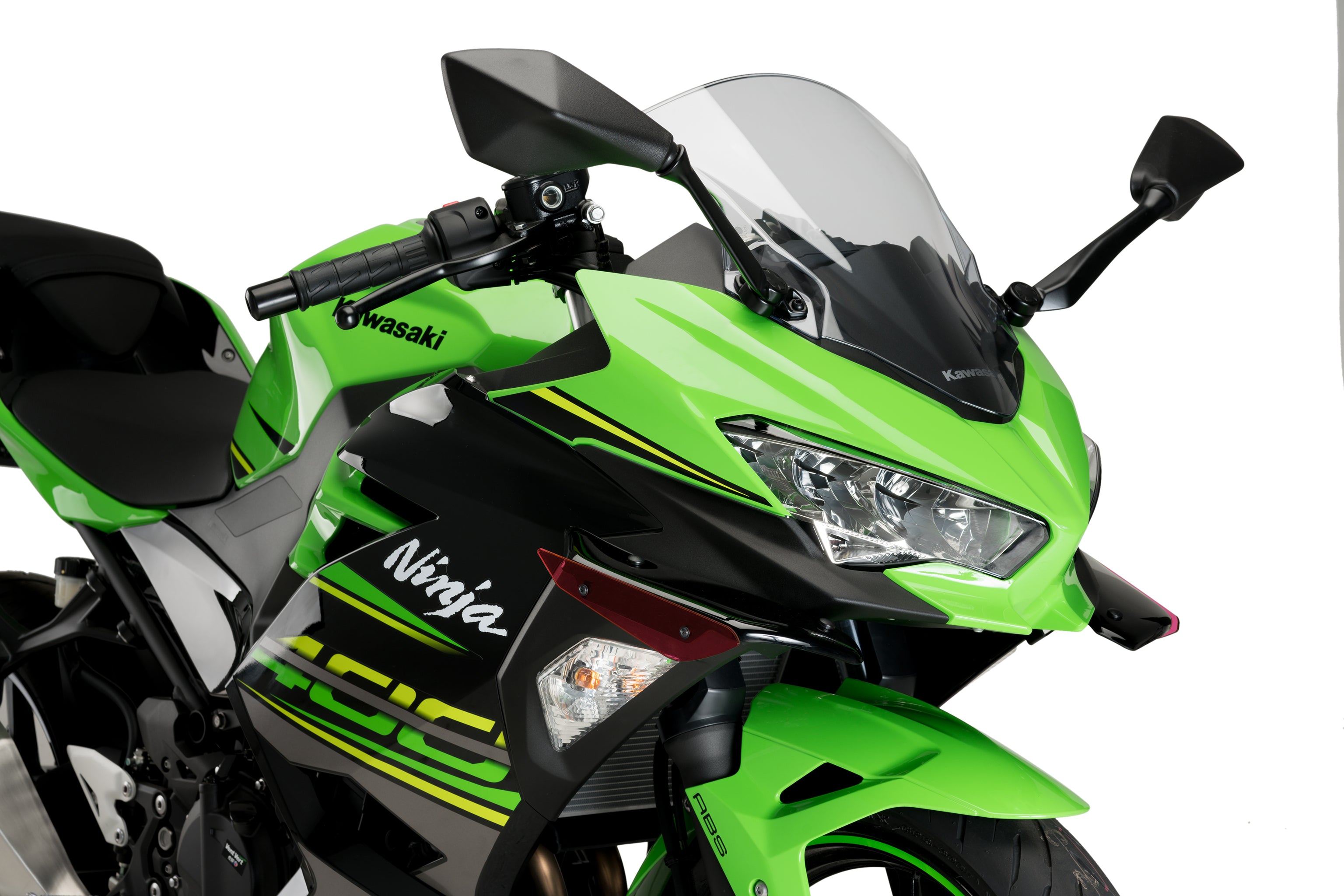 Spoilers Puig Winglets Downforce Kawasaki Ninja 400 (18-23) 