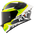 KYT TT-Revo Helm Gear Black/Yellow Y6TR0022