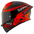KYT TT-ReVO Helm Combuss Red Matt Y6Tr0038