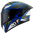 Kyt NZ-Race Helm Carbon Stride Glossy Blue/White Y6NZ0024