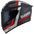 Suomy Track-1 Helm Ninety Seven Matt Gun Metal/Rot K6T10002