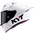 Casque de course KYT R1R Plain blanc brillant Y6KX00W3 