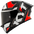 Kyt TT-Revo Helm Electron Gray Red Matt Y6tr0006