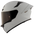 KYT TT-Revo Helm grau matt Y6TR00X2